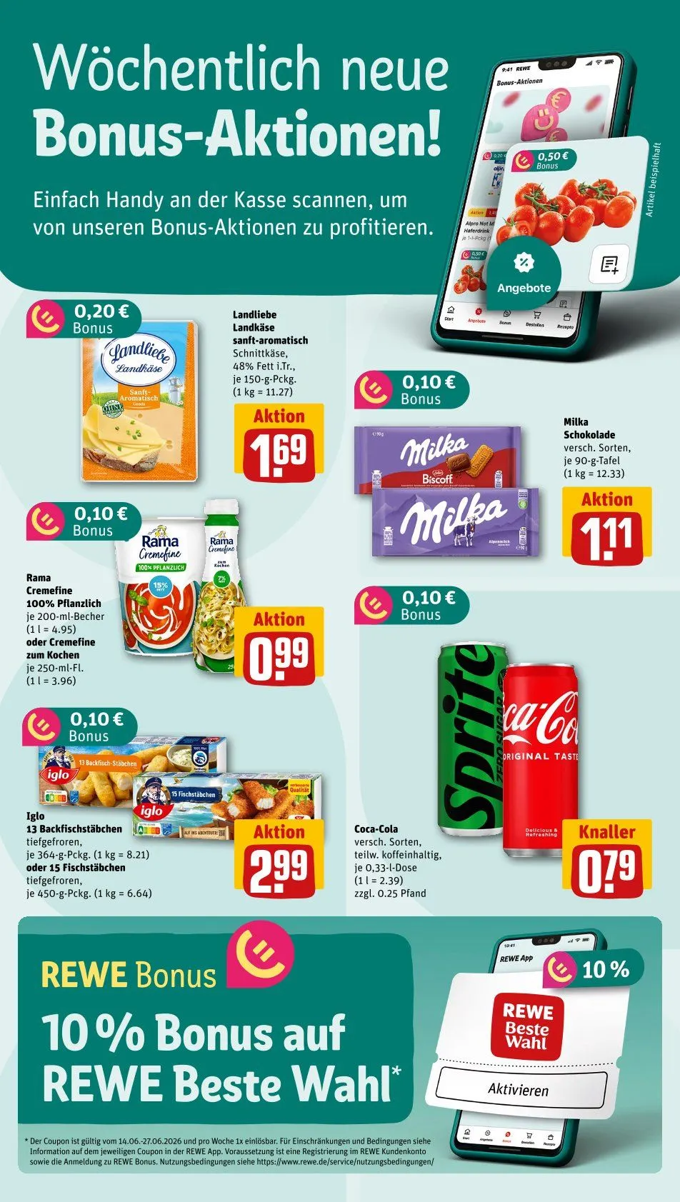 REWE Prospekte von 22. Juni bis 28. Juni 2026 - Prospekt seite 2