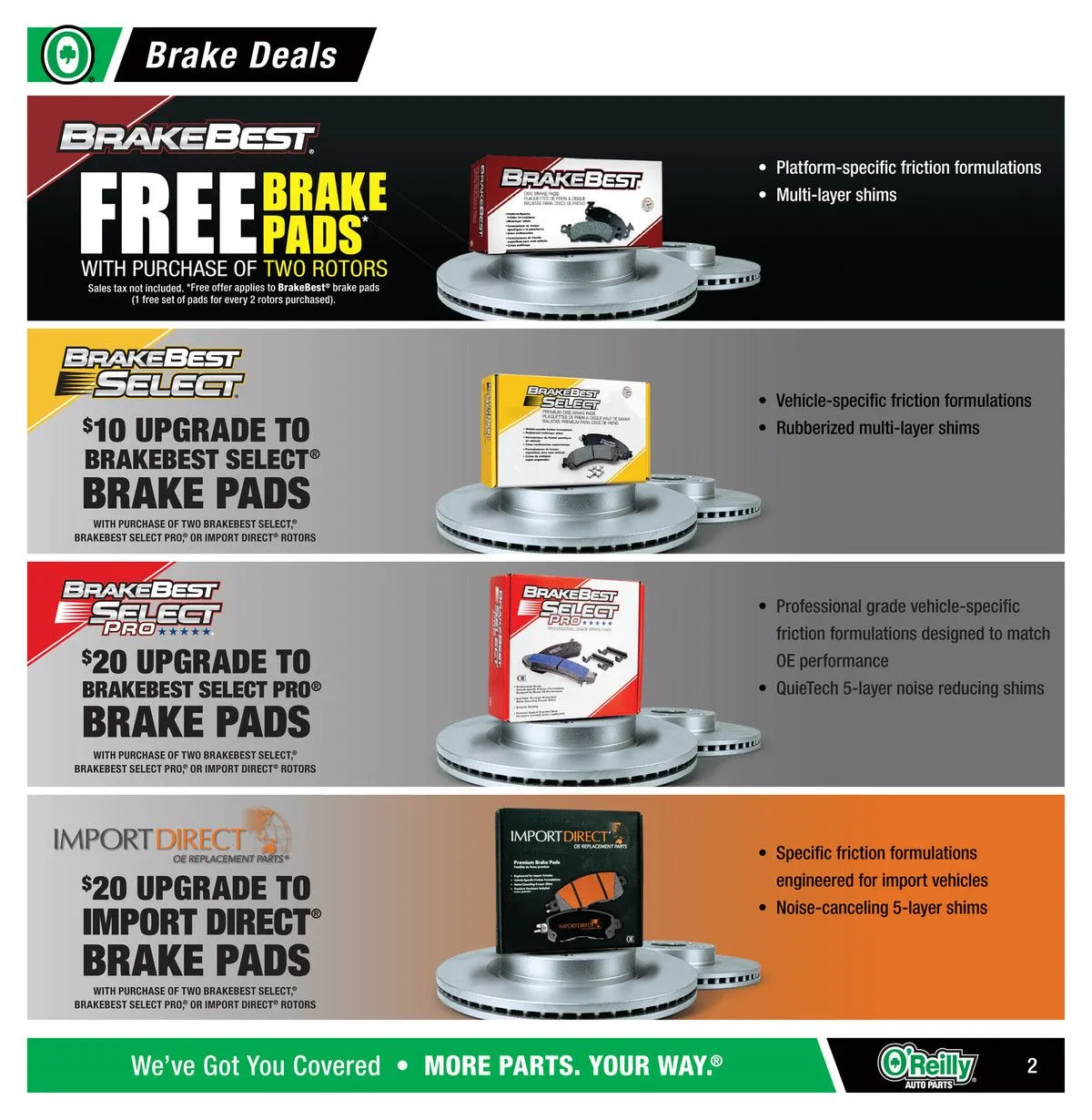 Weekly ad O'Reilly Auto Parts Sales from October 29 to November 25 2025 - Page 2