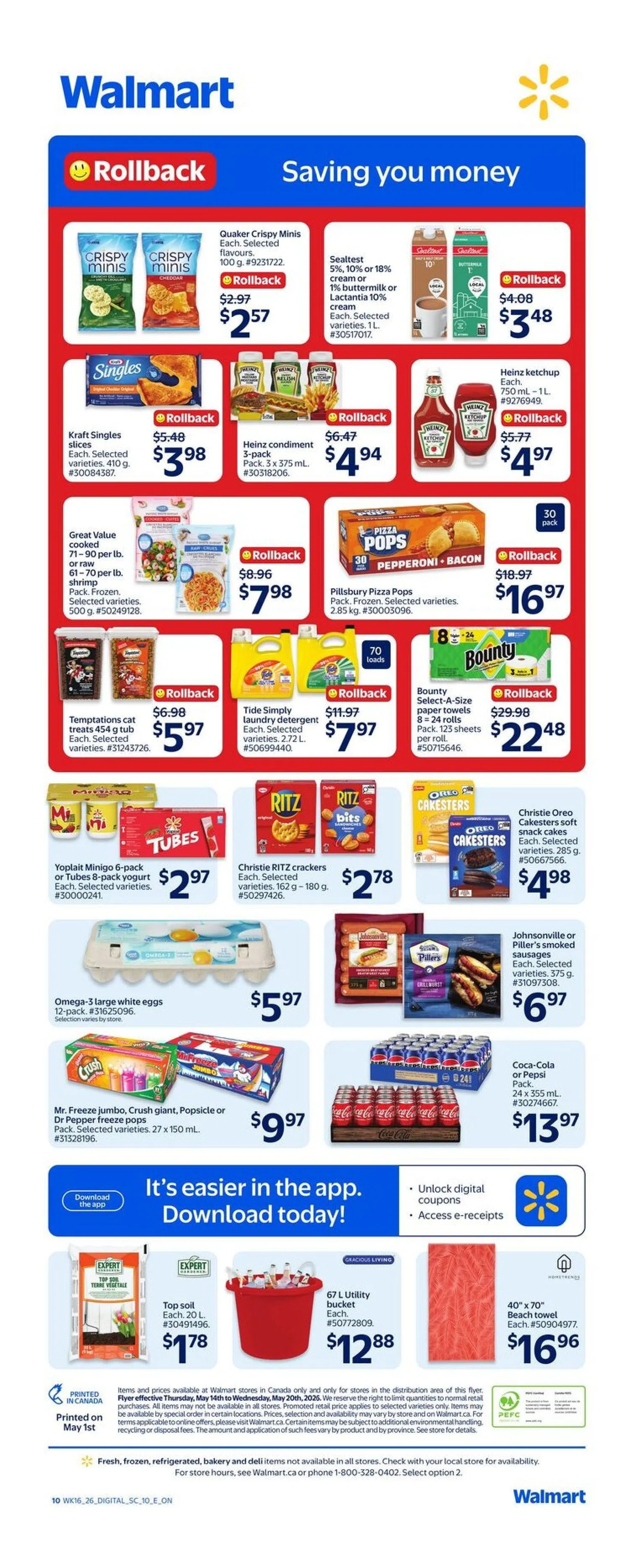  Walmart Sales from May 14 to May 20 2026 - flyer page 2