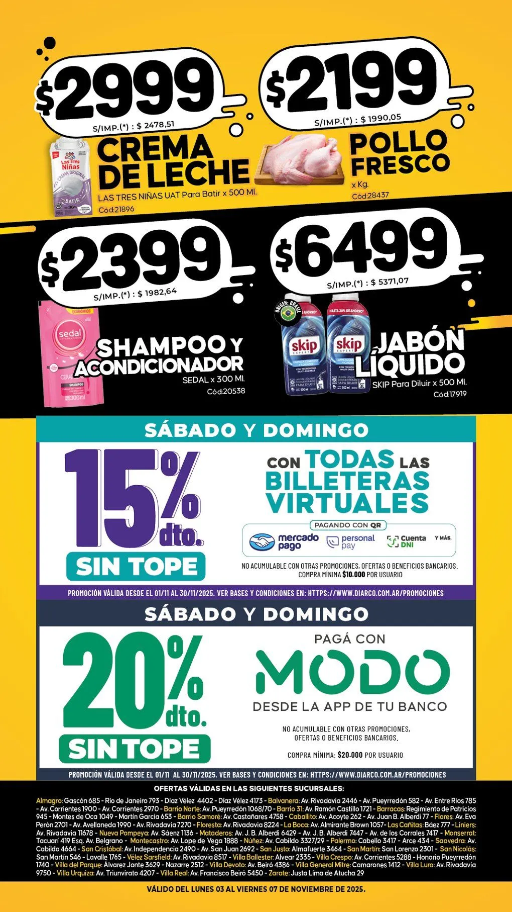 Ofertas de Ofertas 3 de noviembre al 7 de noviembre 2025 - Página 2 del catálogo