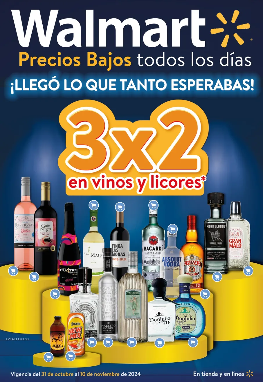 Catálogo de Walmart - Precios bajos todos los días 31 de octubre al 10 de noviembre 2024 - Pagina 1