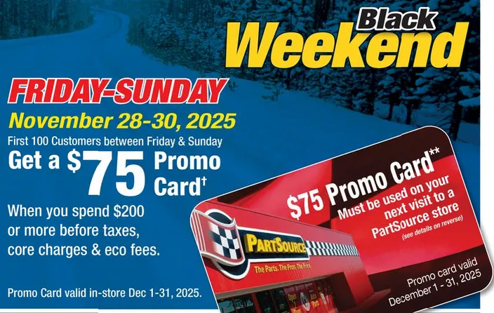 PartSource Sales from November 28 to December 10 2025 - flyer page 2