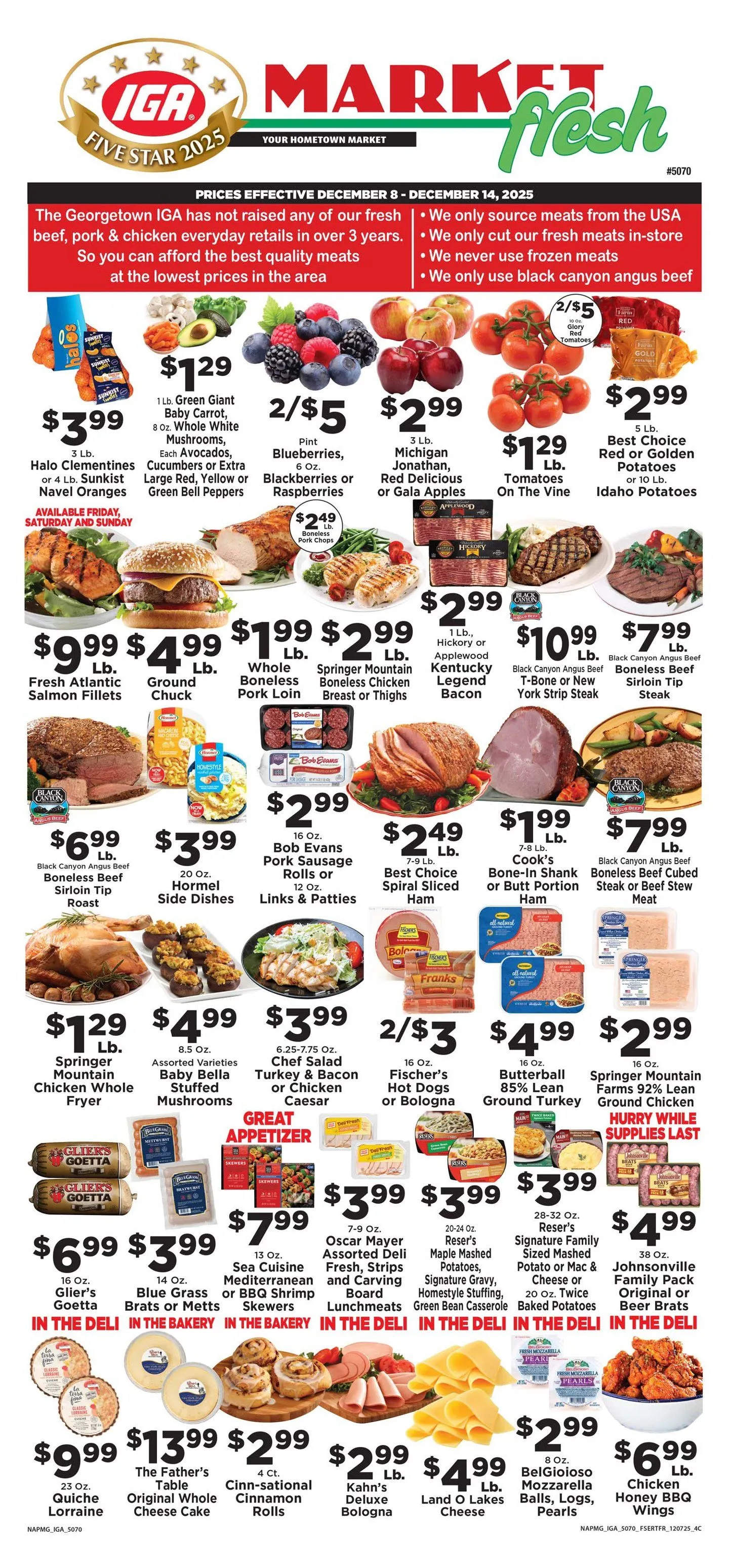 Weekly ad IGA Sles from December 8 to December 14 2025 - Page 1