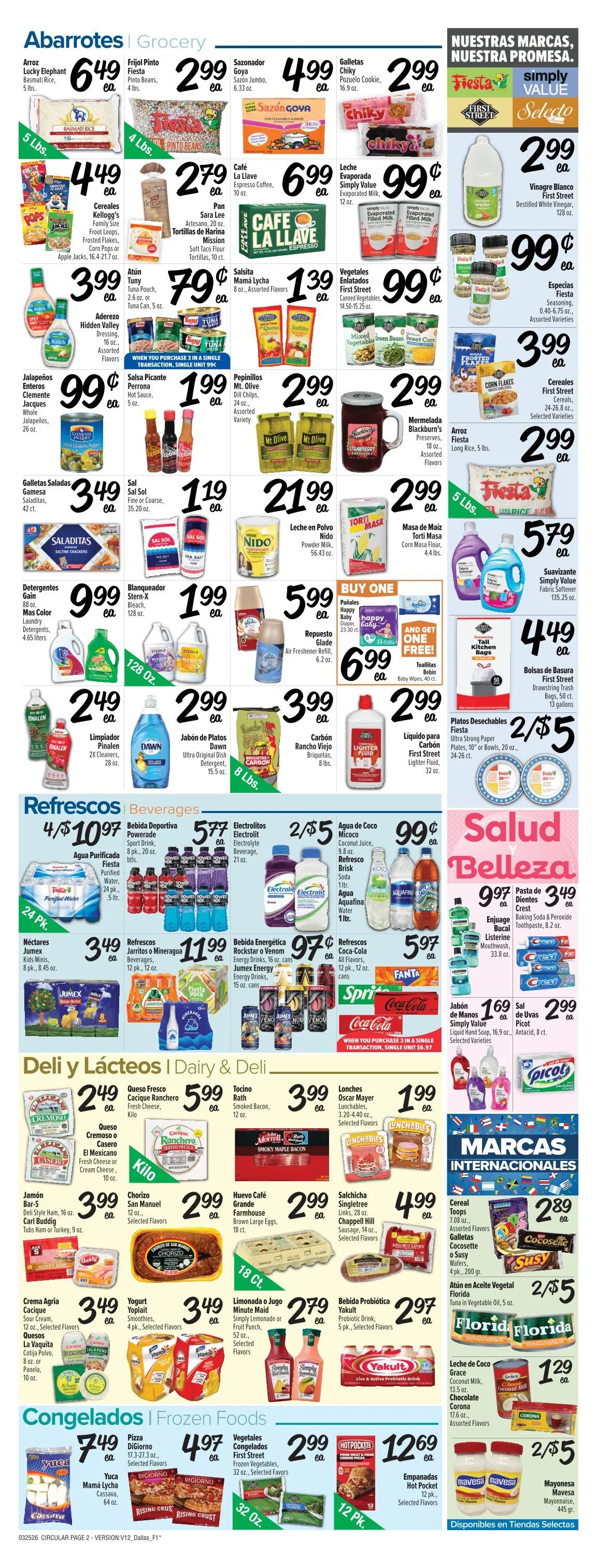 Weekly ad Fiesta Mart  Sales from March 25 to March 31 2026 - Page 2