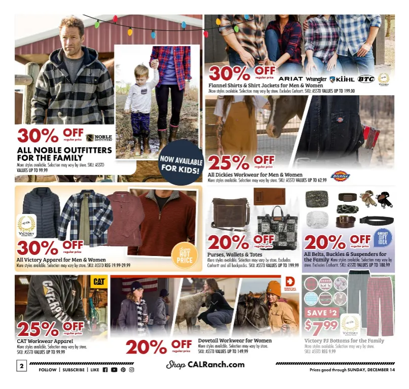 Weekly ad C-A-L Ranch Stores Sales from December 3 to December 14 2025 - Page 2