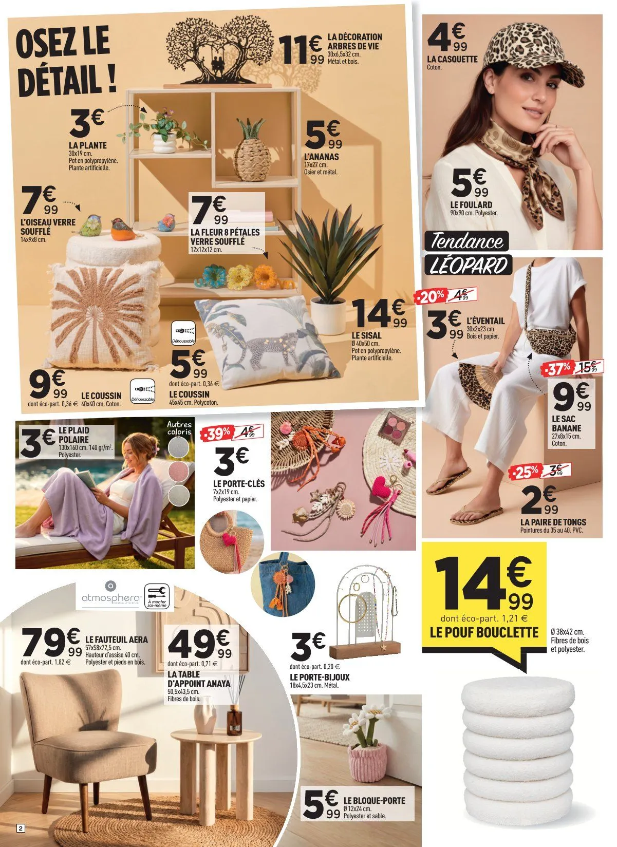ARRIVÉE DES BEAUX JOURS du 11 mai au 24 mai 2026 - Catalogue page 2