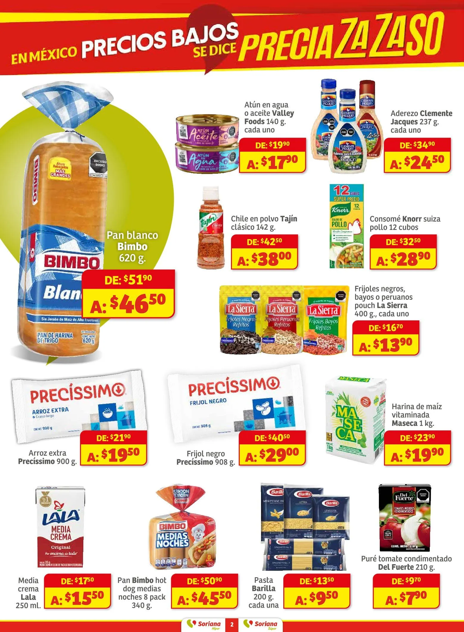 Catálogo de Soriana Ofertas  1 de agosto al 13 de agosto 2025 - Pagina 2