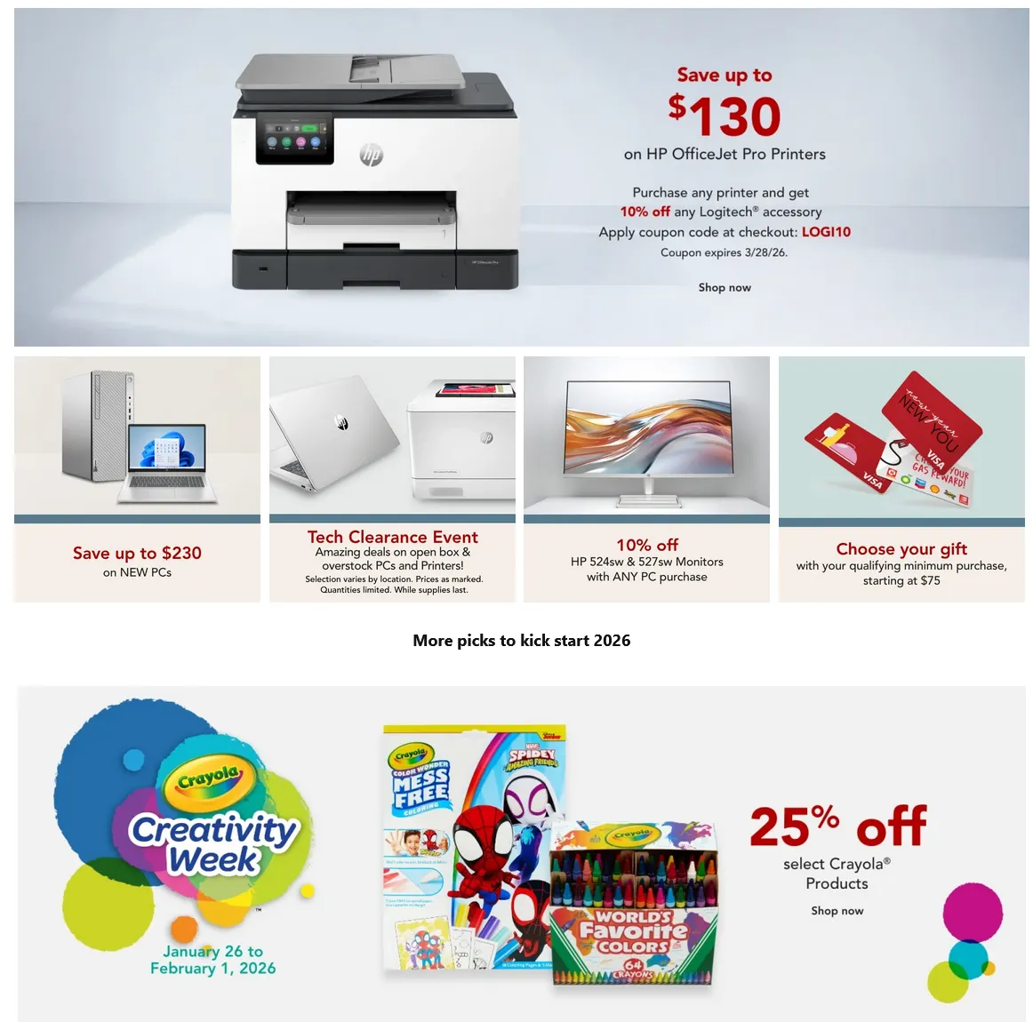 Weekly ad Office DEPOT Sales from January 9 to January 14 2026 - Page 2