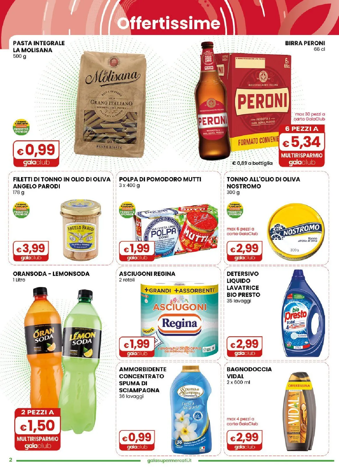  Volantini Gala Supermercati da 17 giugno a 30 giugno di 2026 - Pagina del volantino 2