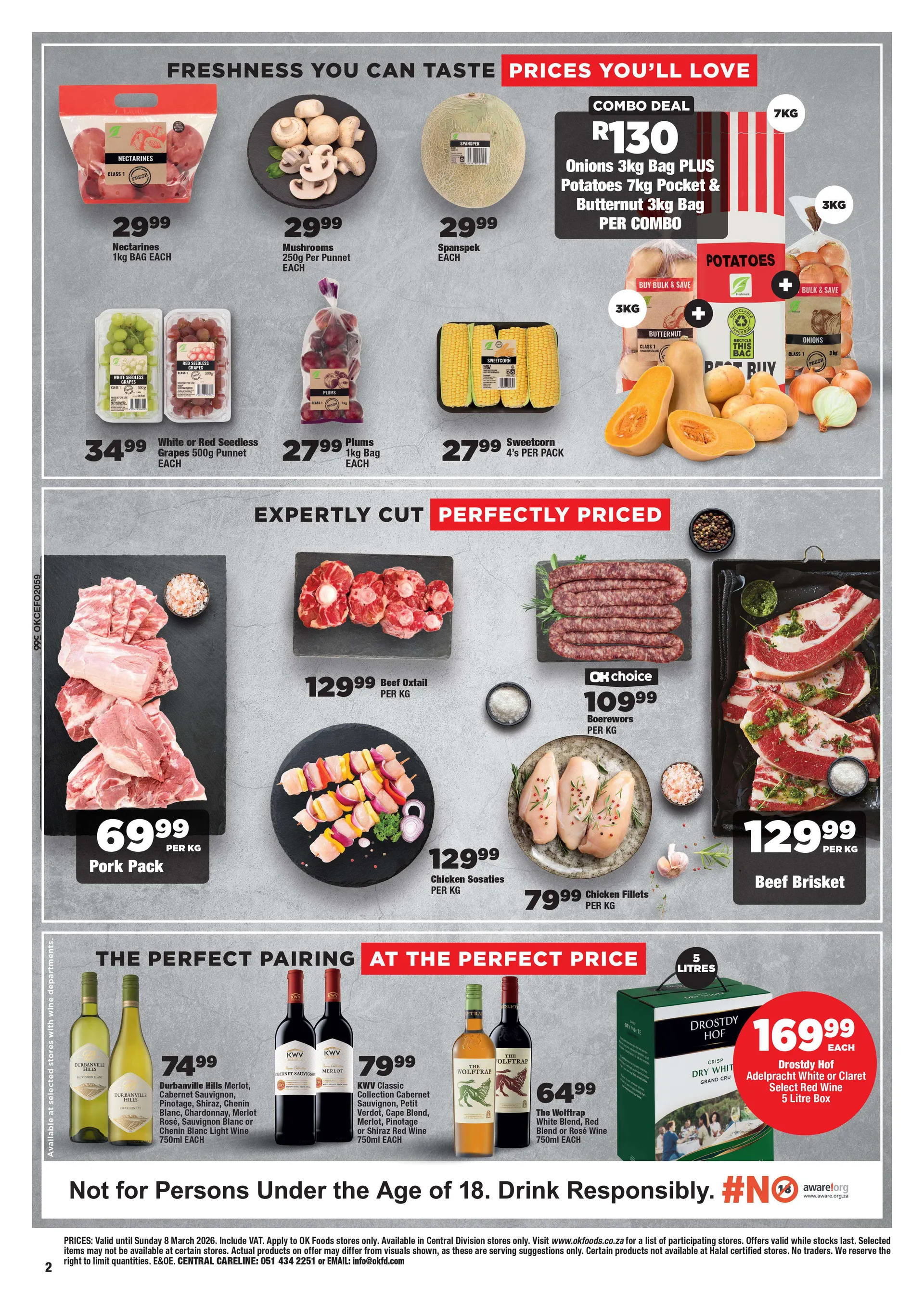 OK Foods Sales from 25 February to 8 March 2026 - Catalogue Page 2