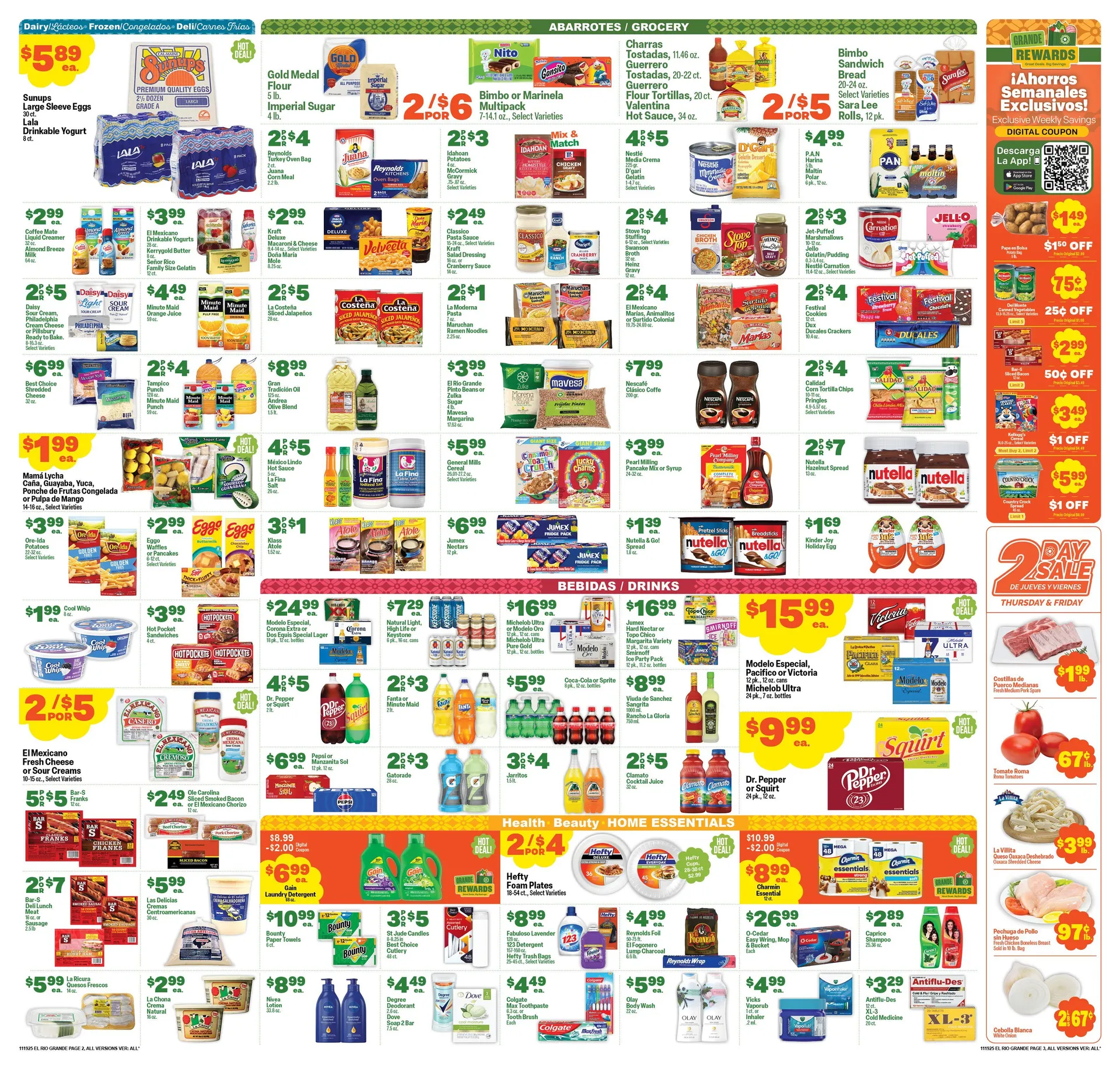 Weekly ad El Rio Grande Sales from November 19 to November 27 2025 - Page 2