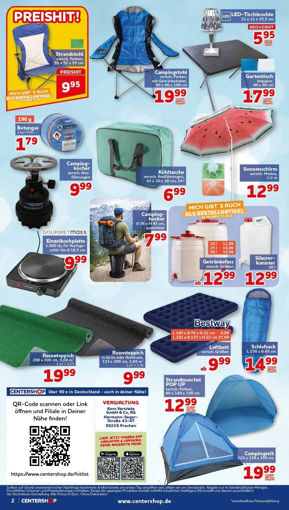 CENTERSHOP Prospekte von 20. Juli bis 25. Juli 2026 - Prospekt seite 2