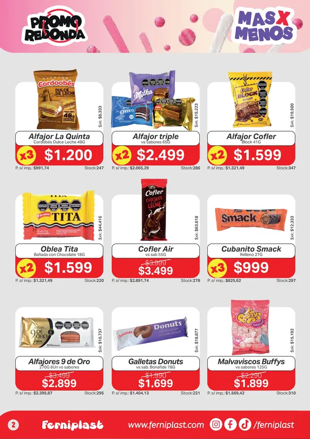 Ofertas de  Ofertas Ferniplast 9 de julio al 22 de julio 2026 - Página 2 del catálogo