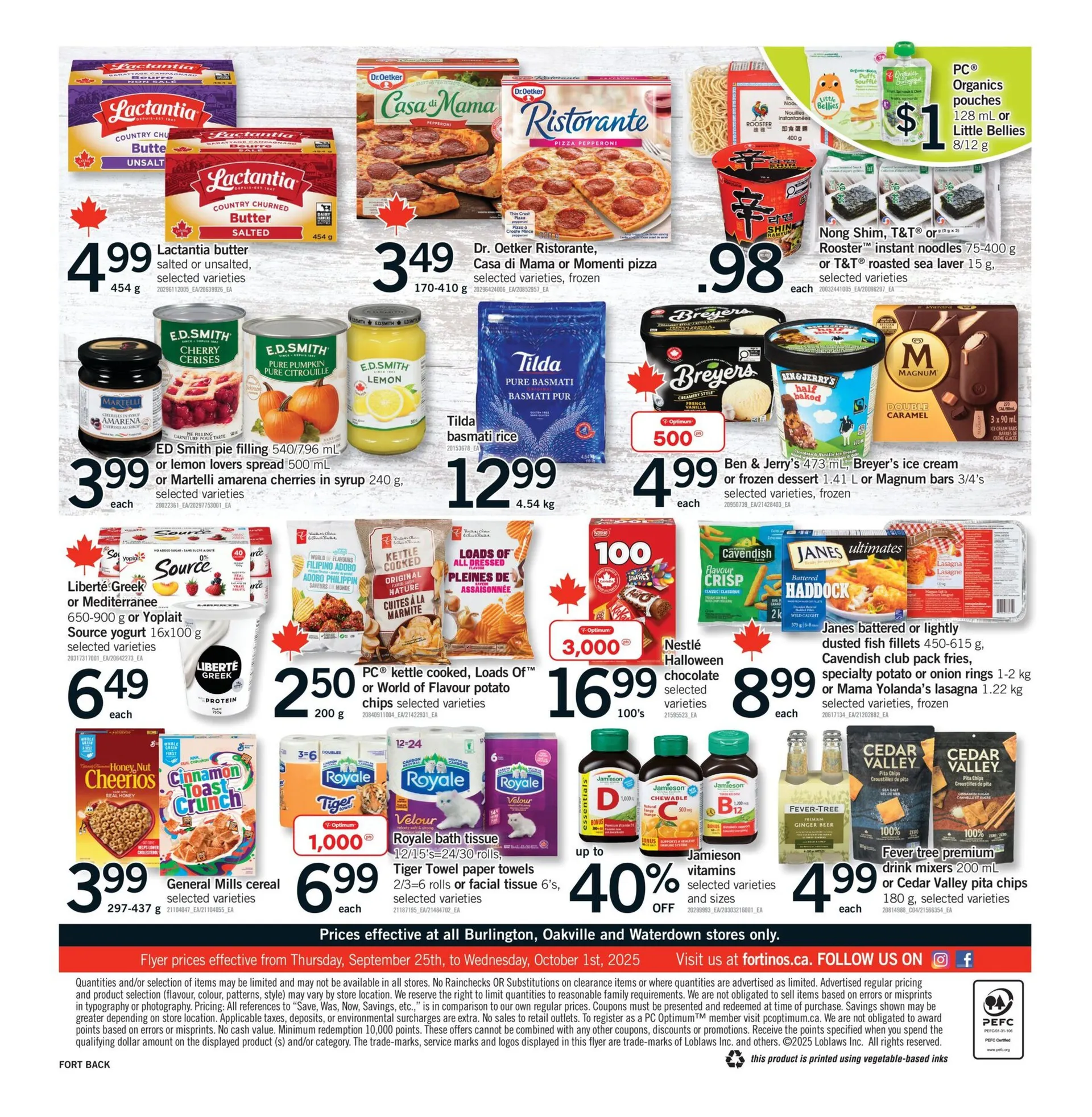 Fortinos Sales from September 24 to October 1 2025 - flyer page 2