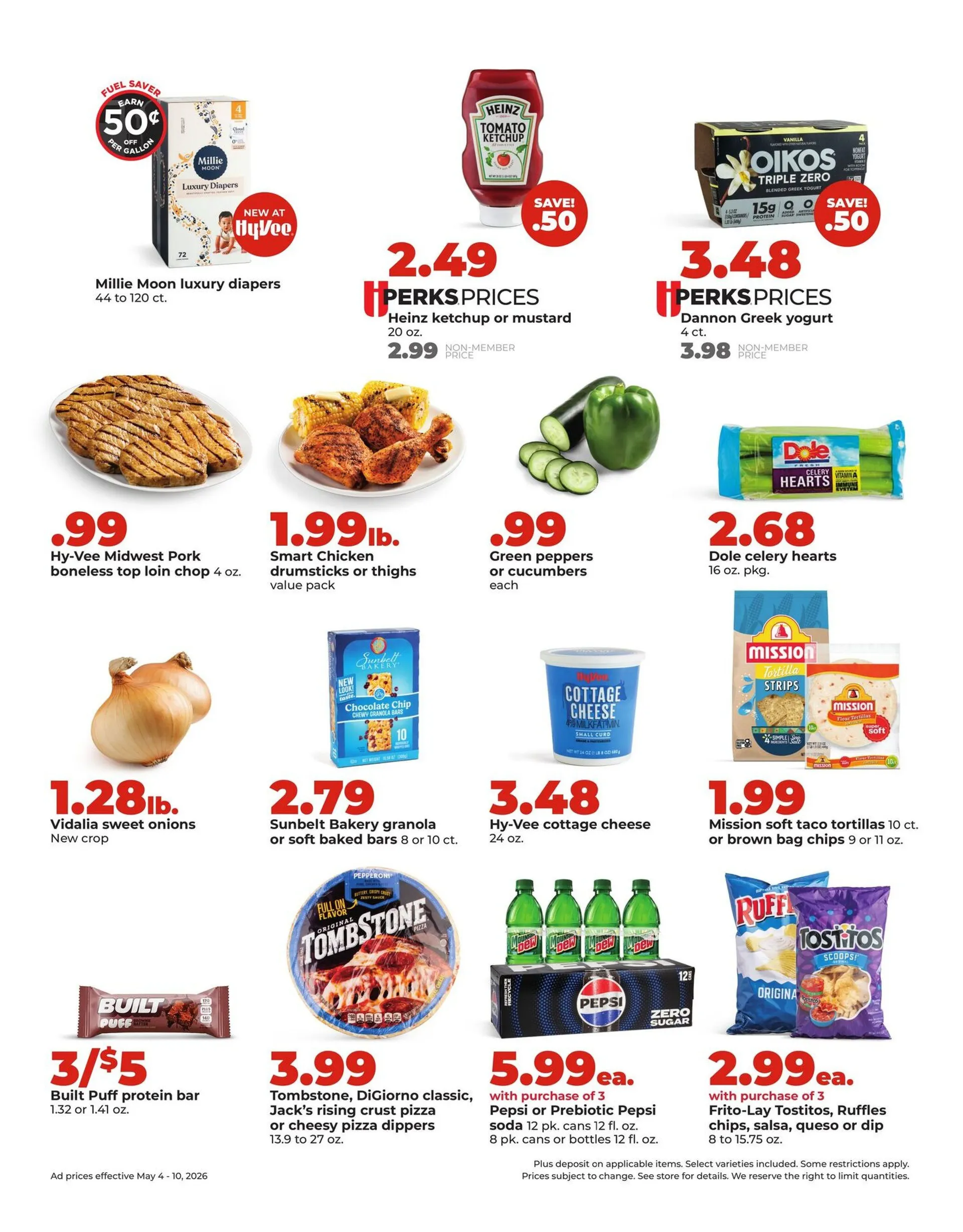 Weekly ad  HyVee Sales from May 4 to May 10 2026 - Page 1