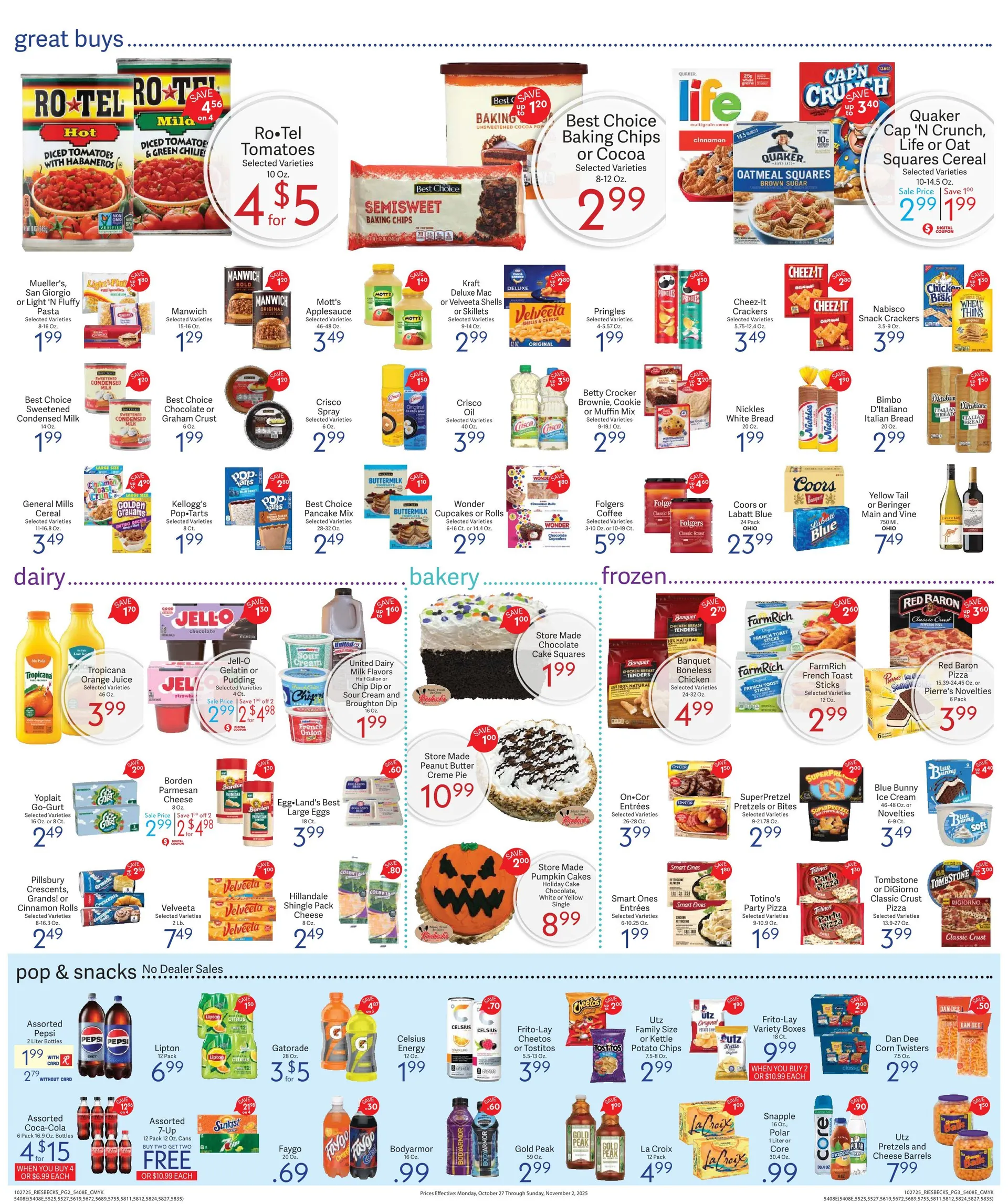 Weekly ad Riesbeck Sales from October 27 to November 2 2025 - Page 2