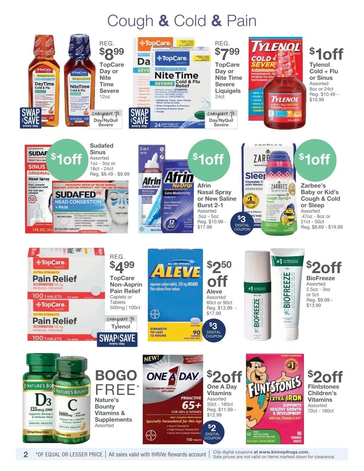 Weekly ad  Kinney Drugs Sales from March 1 to March 7 2026 - Page 2