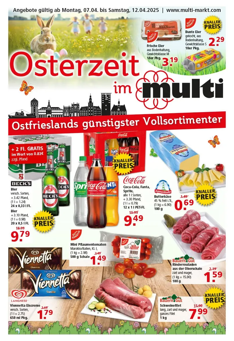 DE - Multi Markt Angebote von 7. April bis 12. April 2025 - Prospekt seite 