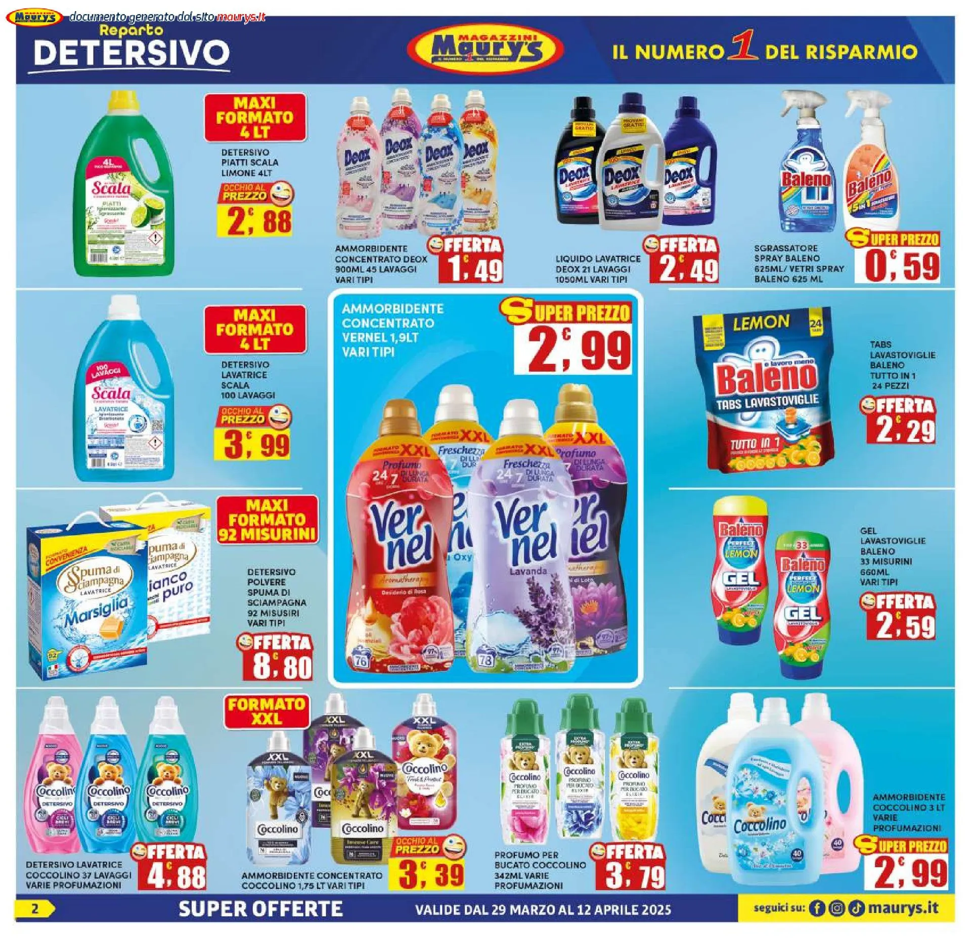 Offerte Maury's da 29 marzo a 14 aprile di 2025 - Pagina del volantino 2