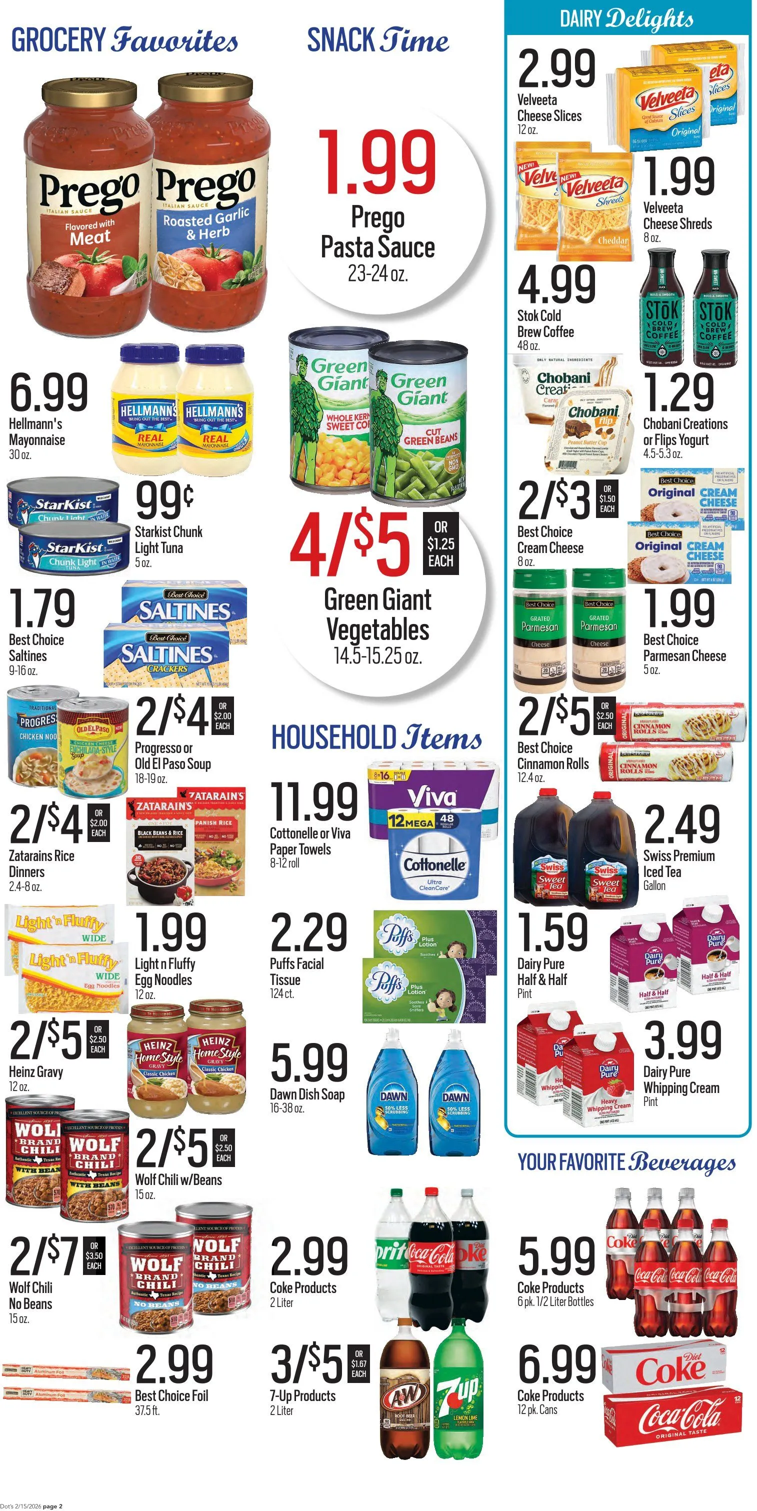 Weekly ad  Dot's Market Sales from February 16 to February 22 2026 - Page 2