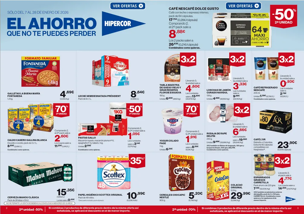 Catálogo de Hipercor Ofertas 7 de enero al 28 de enero 2026 - Página 2
