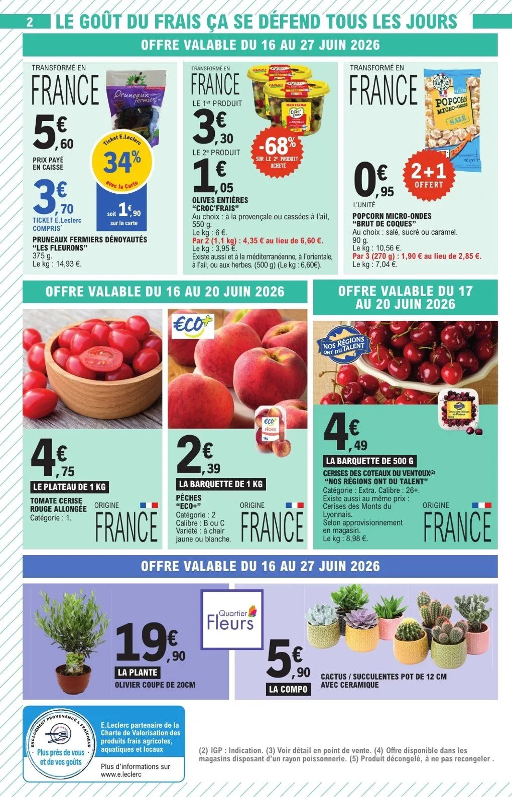 Catalogues E.Leclerc du 16 juin au 20 juin 2026 - Catalogue page 2