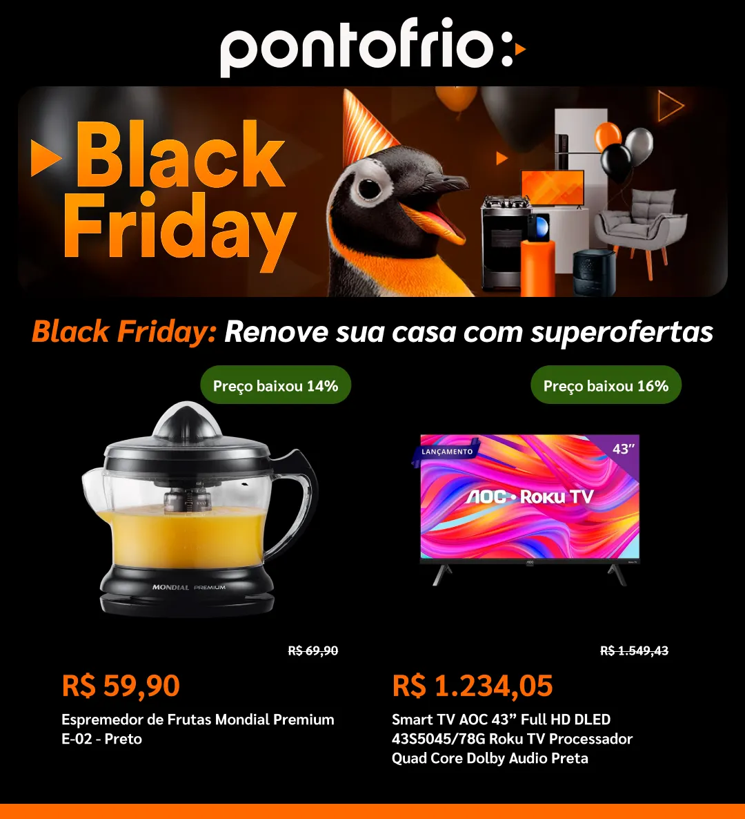 Encarte de Black friday  26 de novembro até 8 de dezembro 2025 - Pagina 1