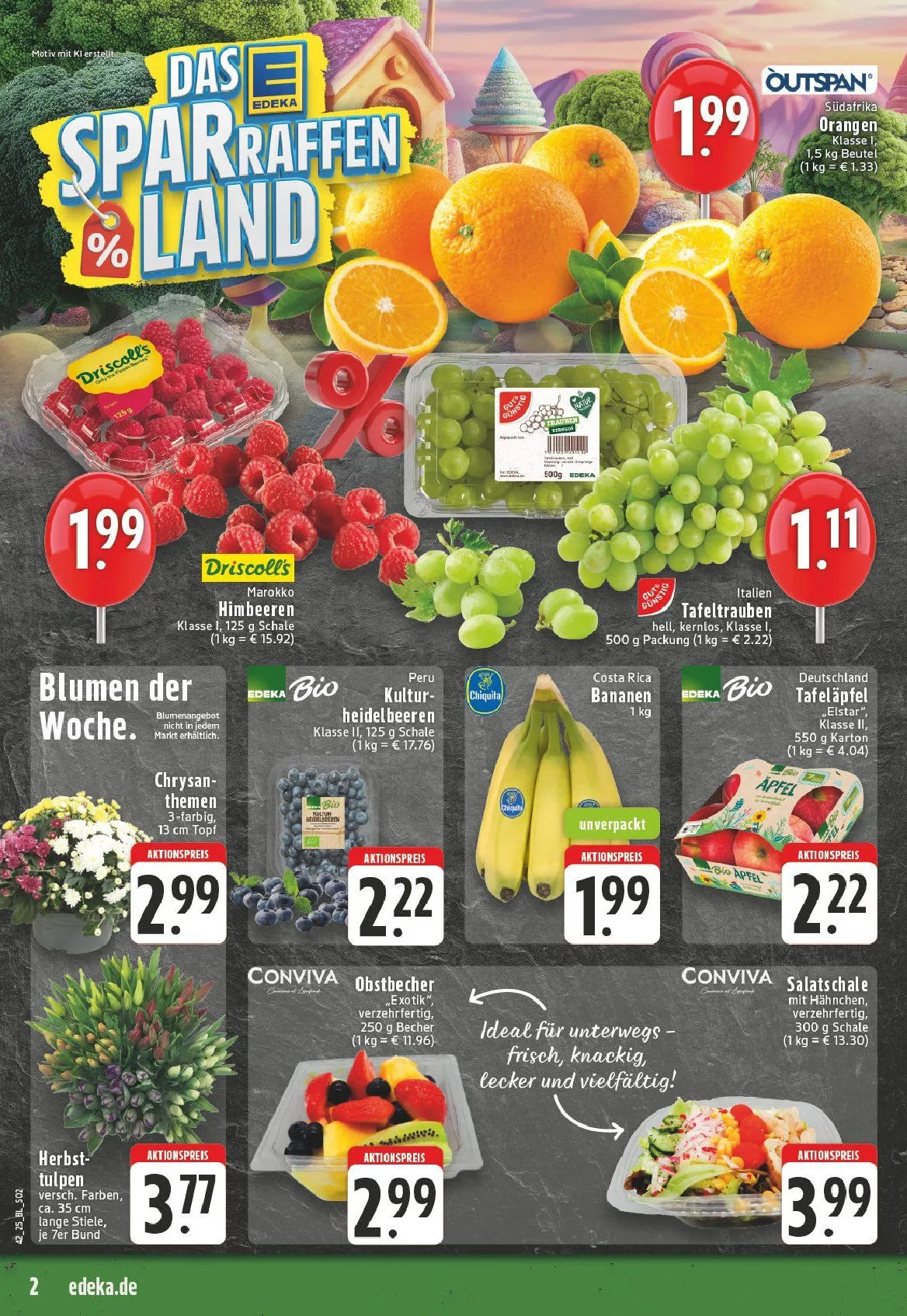 Edeka Prospekte von 12. Oktober bis 17. Oktober 2025 - Prospekt seite 2