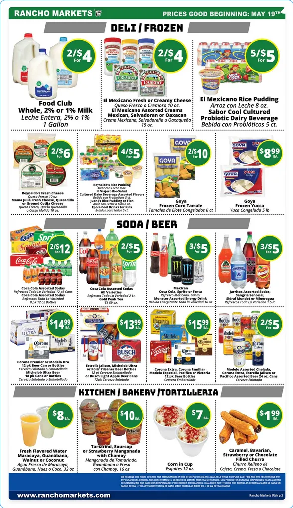 Weekly ad Rancho Markets Sales from May 19 to May 25 2026 - Page 2