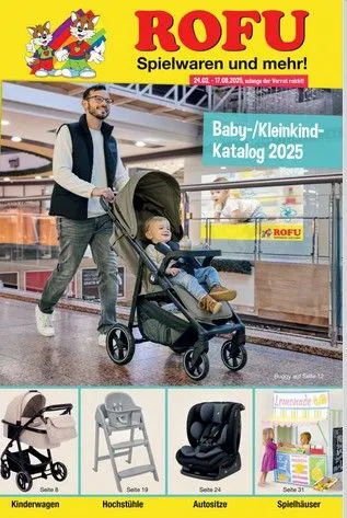 ROFU Kinderland Prospekte von 23. März bis 17. August 2025 - Prospekt seite