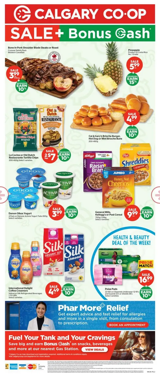 Calgary Co-op Sales from April 30 to May 6 2026 - flyer page 2