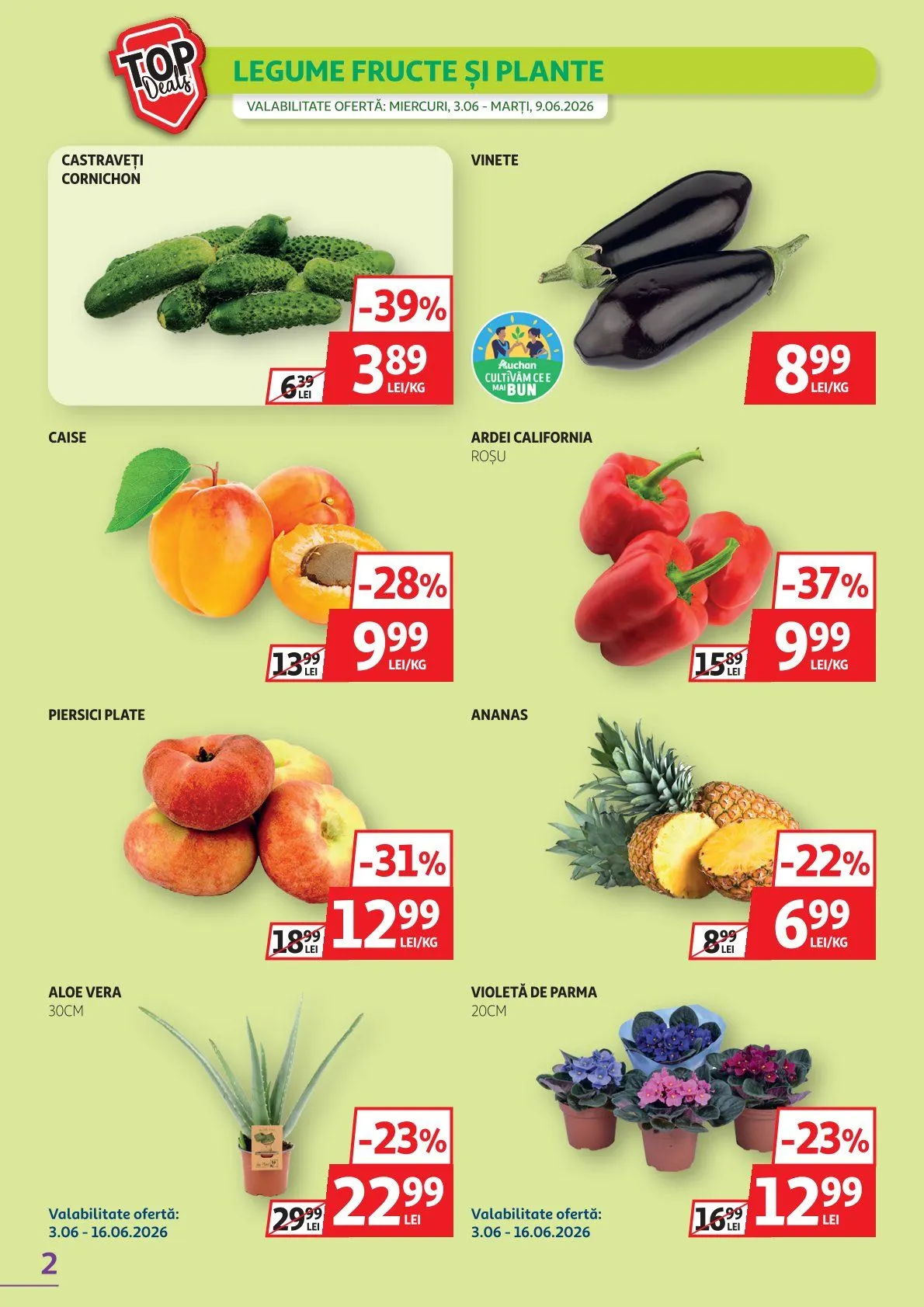 Catalog Auchan  de la 3 iunie până la 16 iunie 2026 - Revista Pagina 2