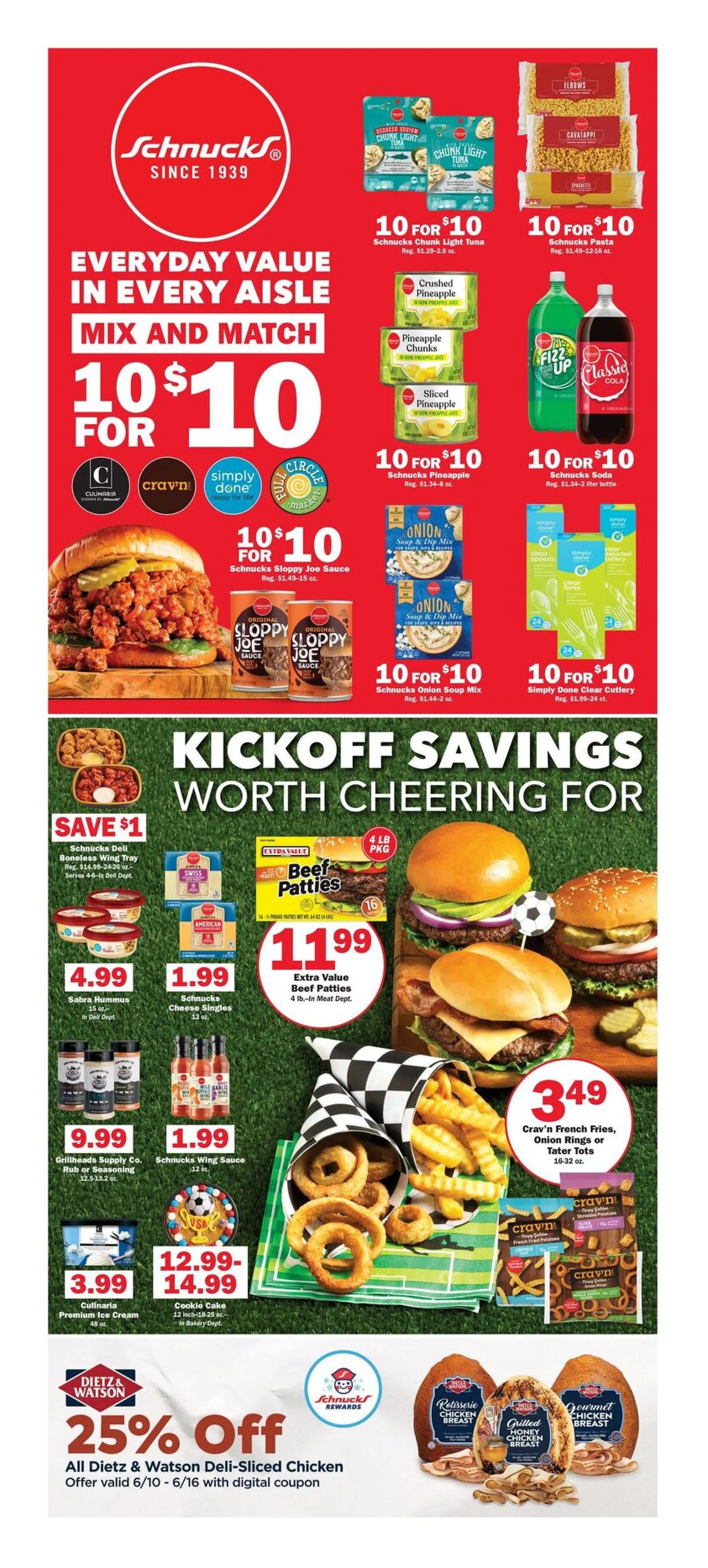 Weekly promotion  Schnucks Sales spanning from June 10 to June 16 2026 - Page 2 for Catalogue 365