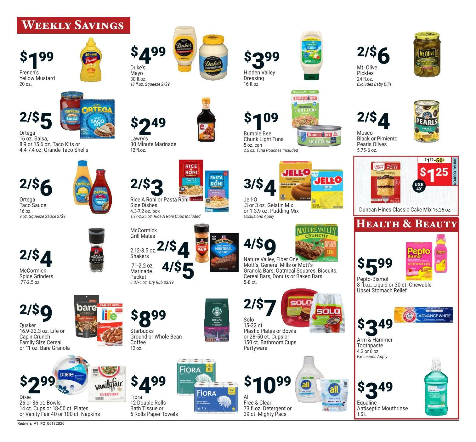 Weekly ad Redner's Market Sales from June 18 to June 24 2026 - Page 2
