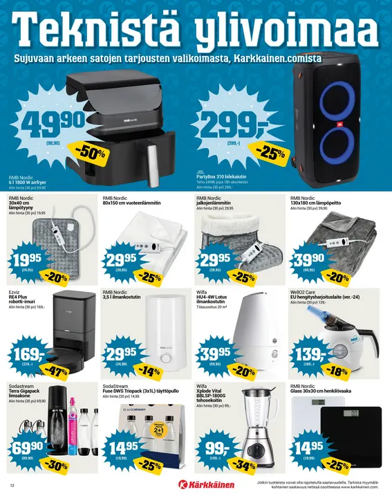Kärkkäinen  voimassa alkaen 7. tammikuuta - 20. tammikuuta 2026 - Tarjouslehti sivu 2