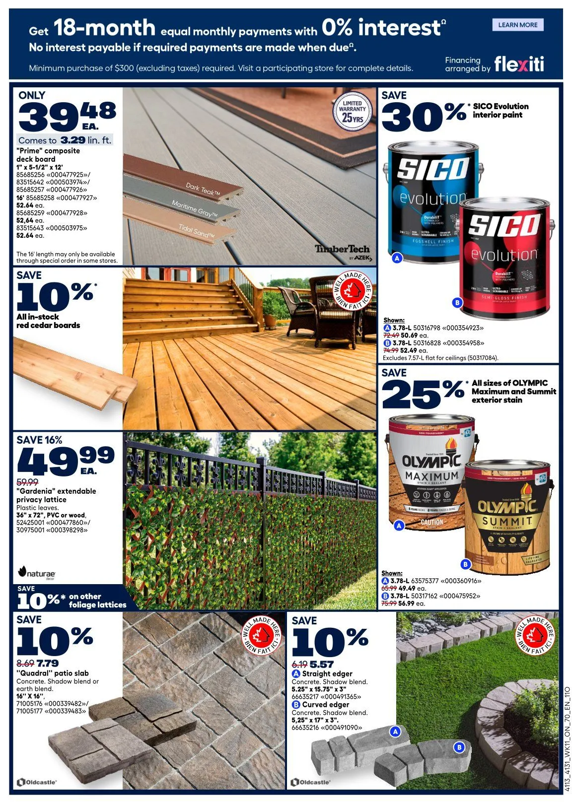 RONA Sales from April 9 to April 15 2026 - flyer page 2