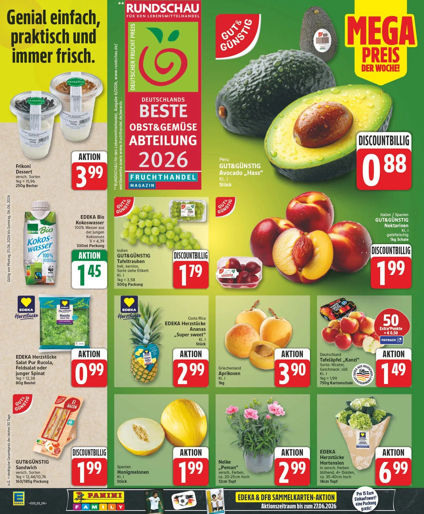Edeka Angebote von 1. Juni bis 6. Juni 2026 - Prospekt seite 2