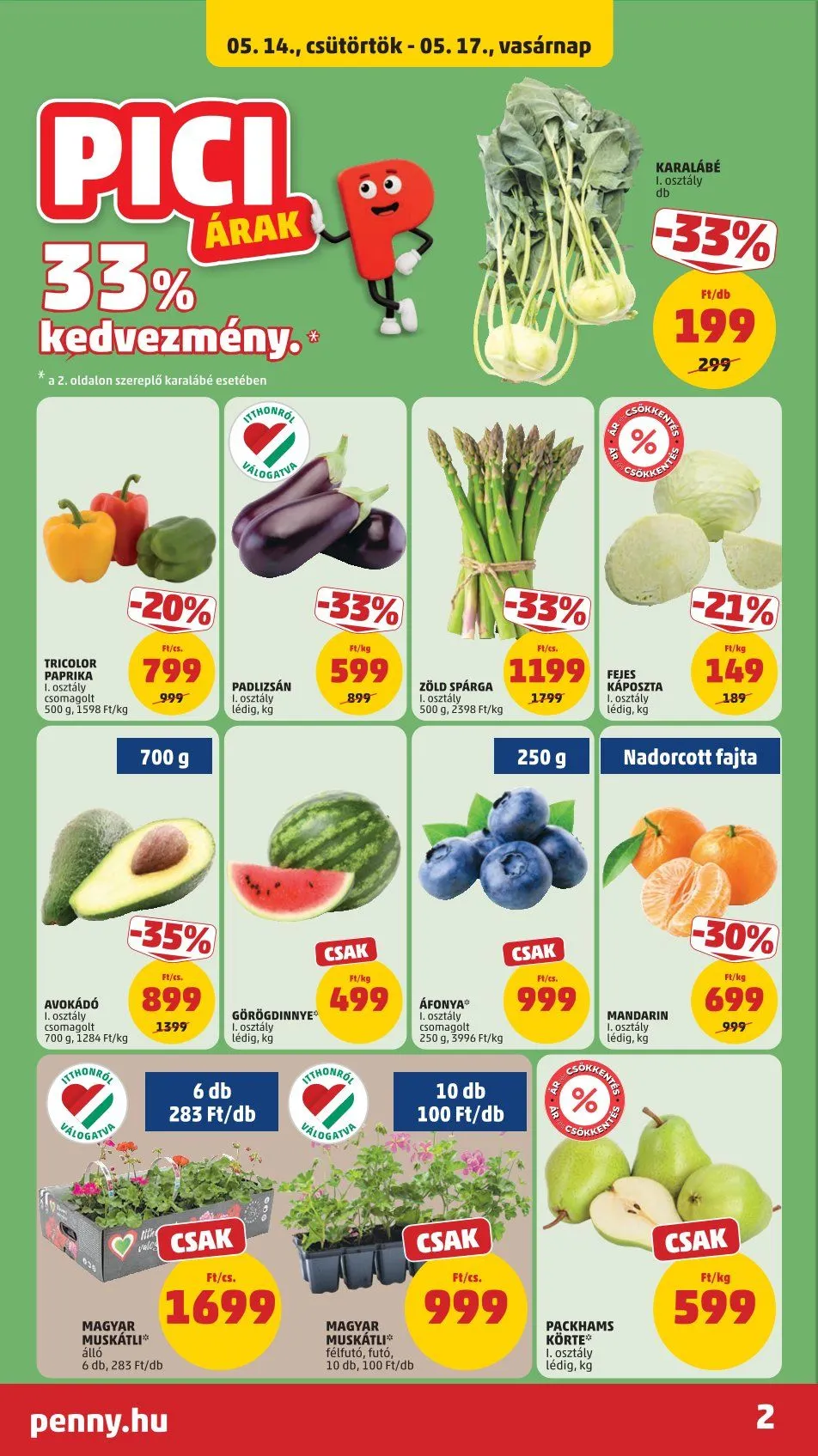 Katalógus  Penny Market legfrissebb ajánlatai május 14.-tól május 20.-ig 2026. - Oldal 2