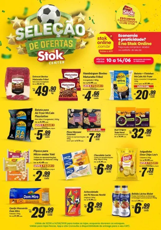 Encarte de  Folhetos Stok Center  10 de junho até 14 de junho 2026 - Pagina 2