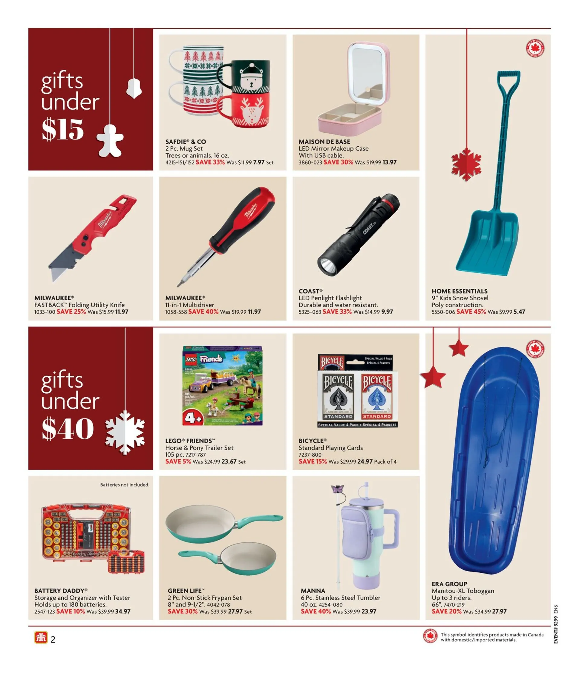 Home Hardware Sales from December 12 to December 24 2025 - flyer page 2