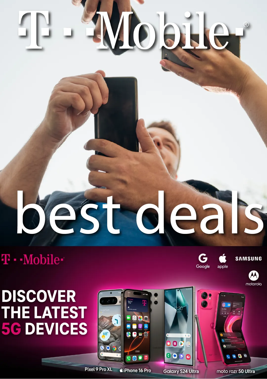 Weekly ad T-Mobile Sales from April 28 to May 18 2026 - Page 1