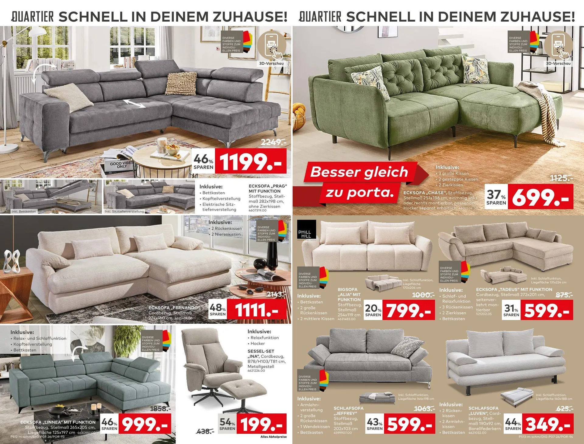  Porta Möbel Angebote von 9. Februar bis 21. Februar 2026 - Prospekt seite 2