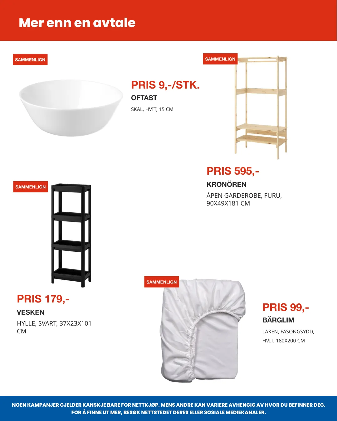 IKEA fra 16. juli til 3. august 2026 - kundeavisside 2