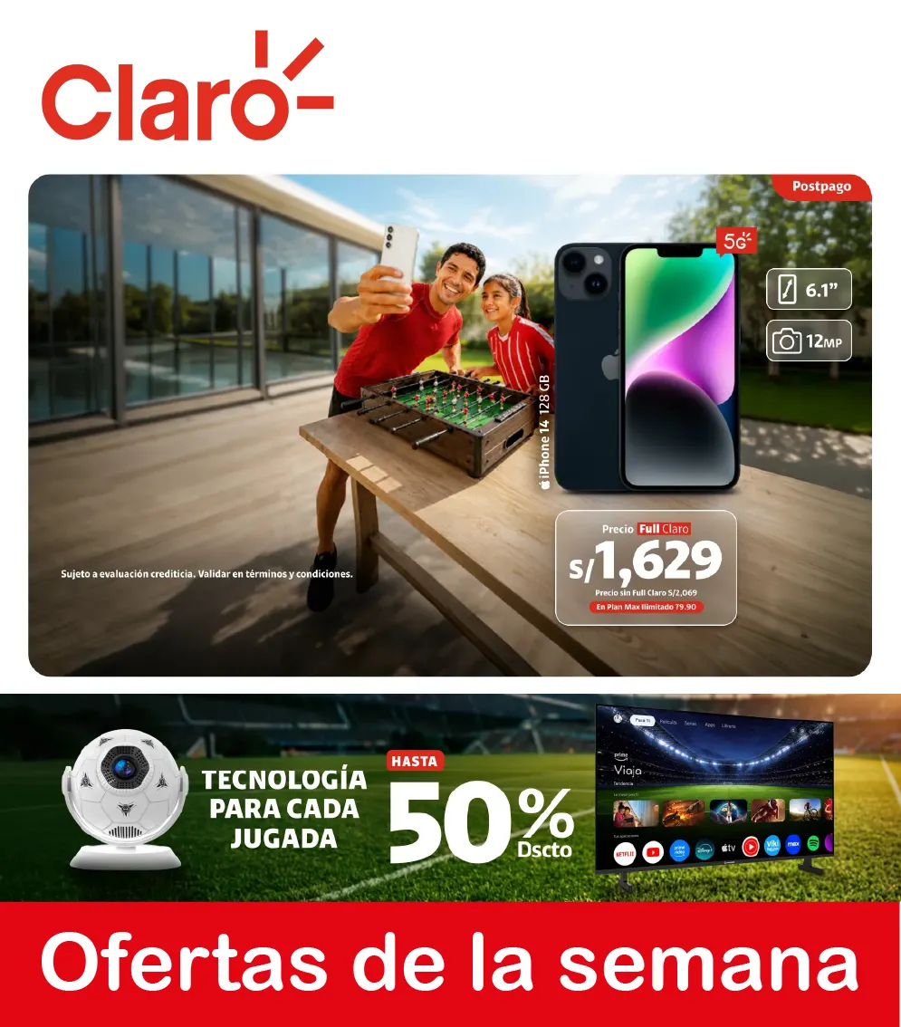 Catalogo de Ofertas de Claro 24 de junio al 13 de julio 2026 - Pag 1