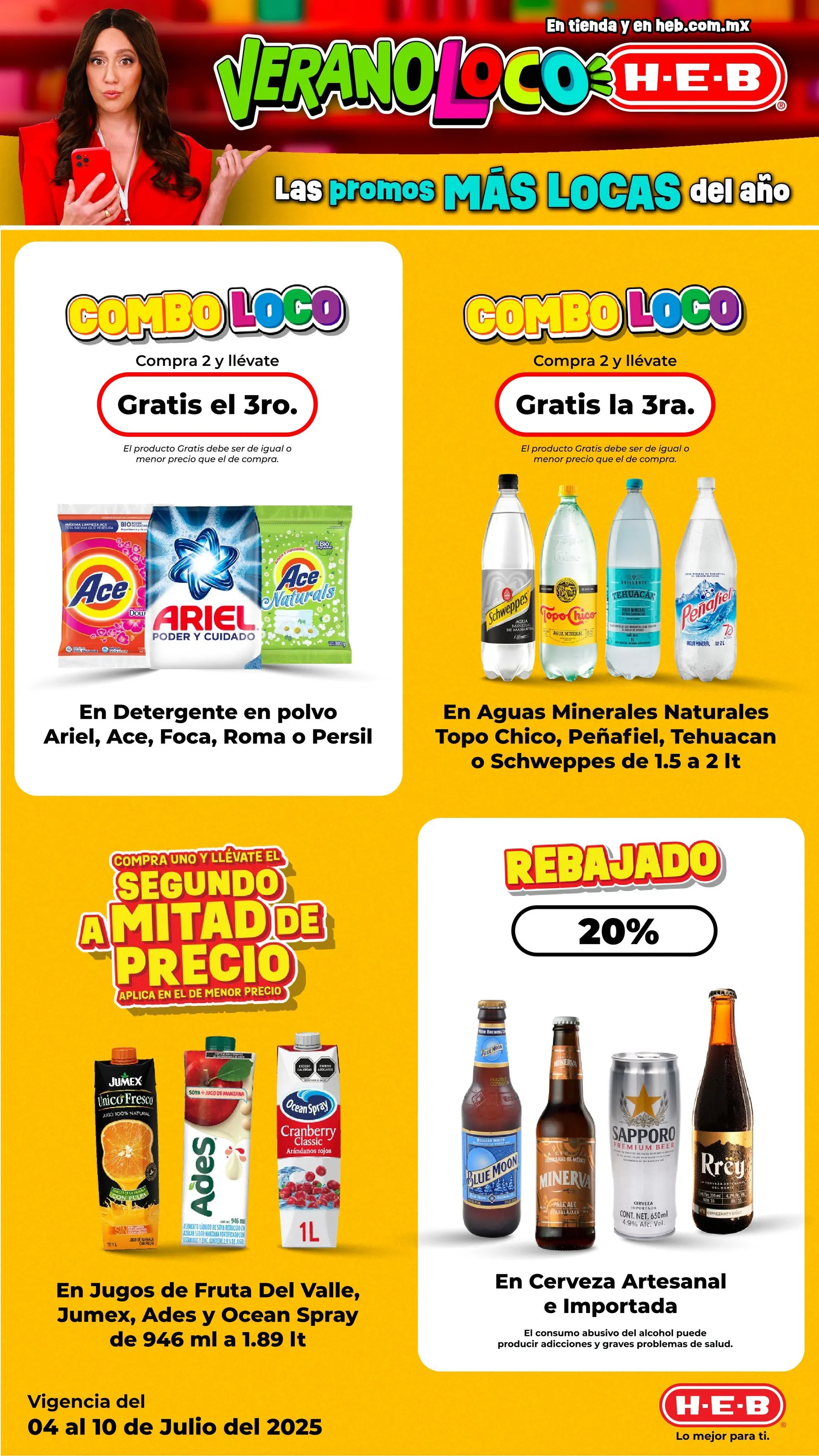 Catálogo de H-E-B catálogos y ofertas 4 de julio al 11 de julio 2025 - Pagina 3