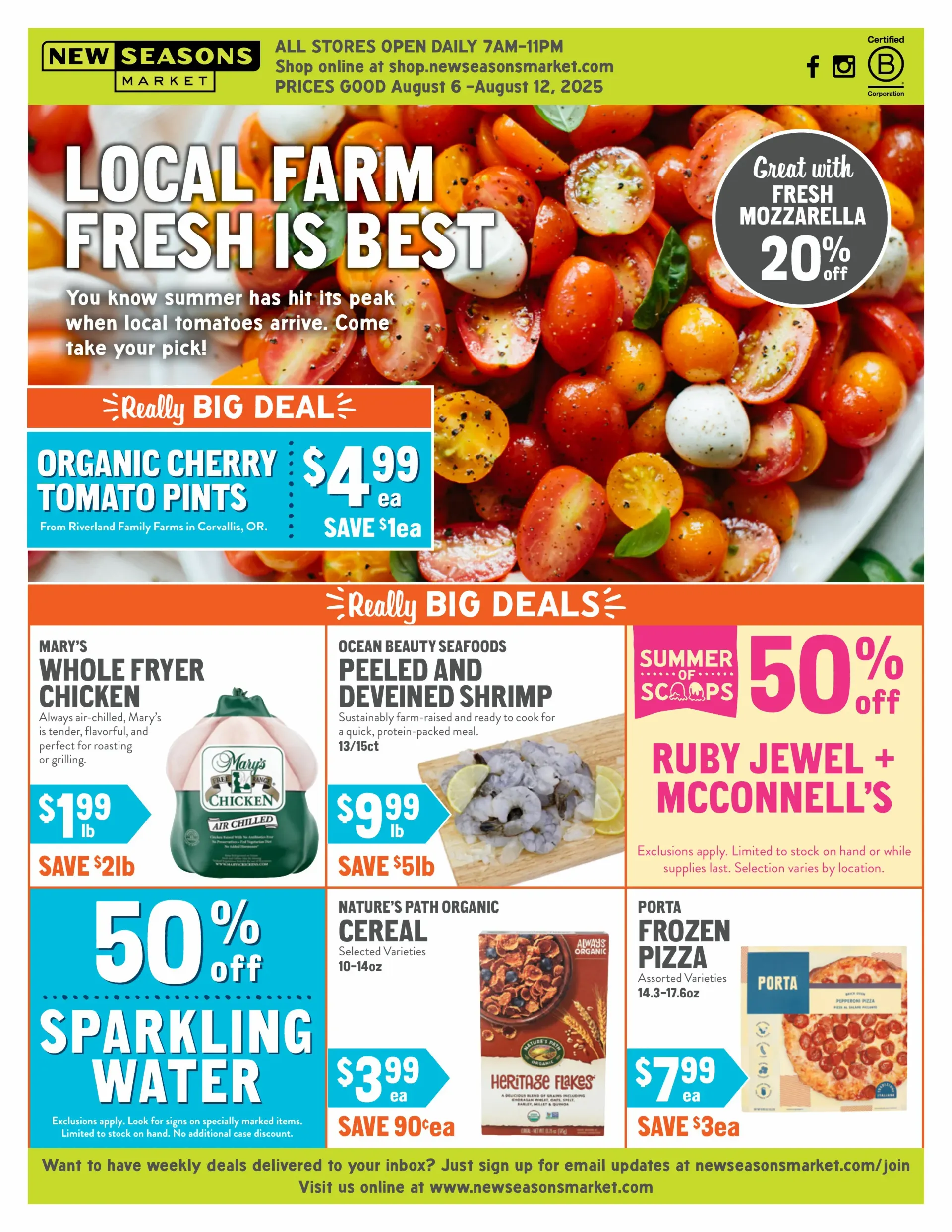 Weekly ad New Seasons Market weekly ads from August 6 to August 12 2025 - Page 