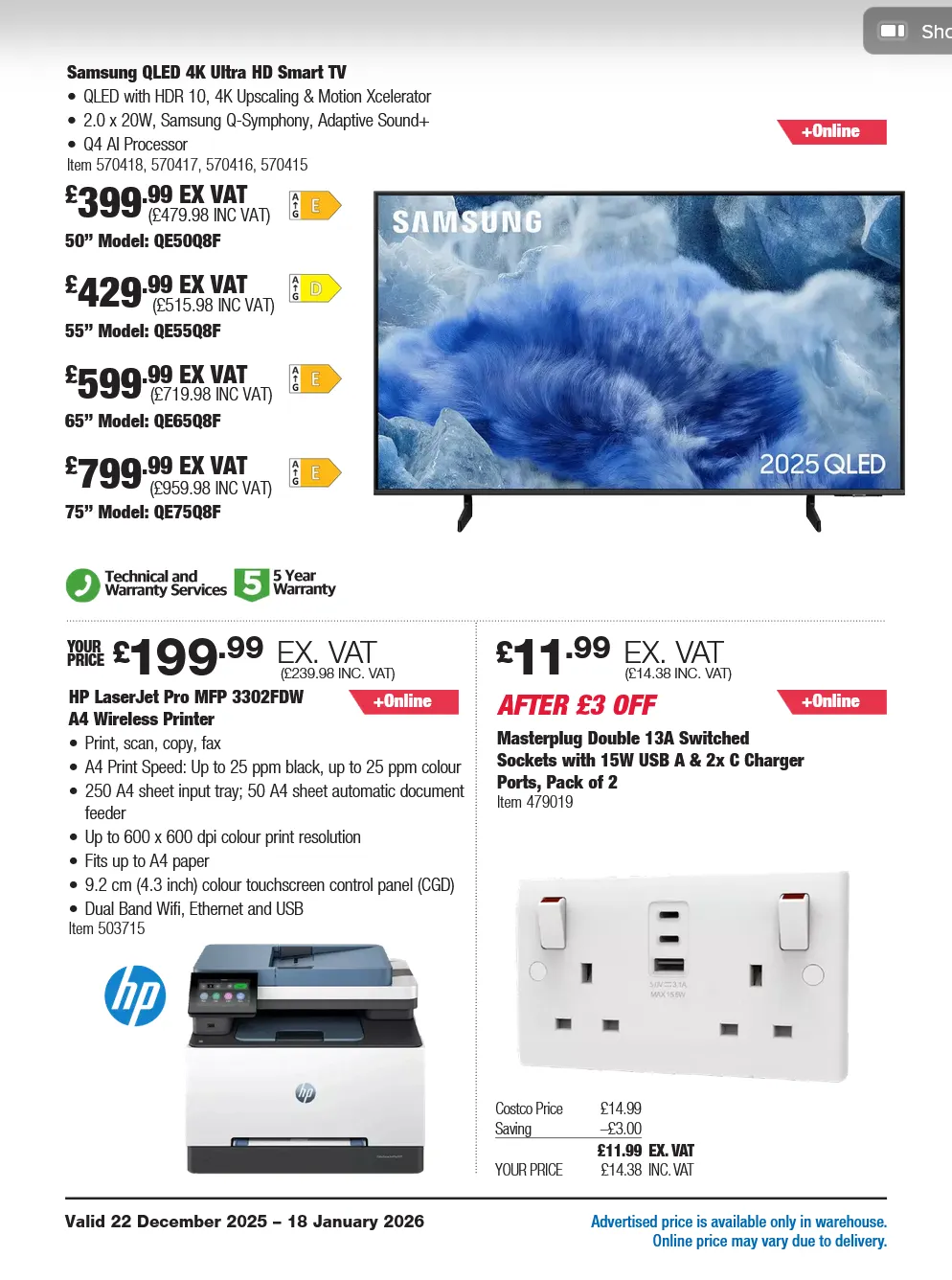 COSTCO Deals from 20 December to 18 January 2026 - Catalogue Page 2