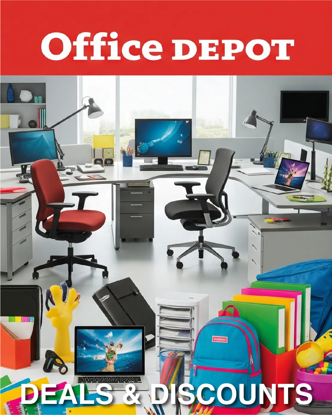 Weekly ad Office DEPOT Sales from January 16 to January 31 2026 - Page 1