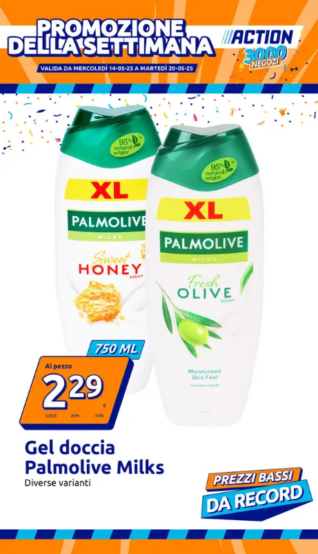 Action Volantino da 14 maggio a 20 maggio di 2025 - Pagina del volantino 1