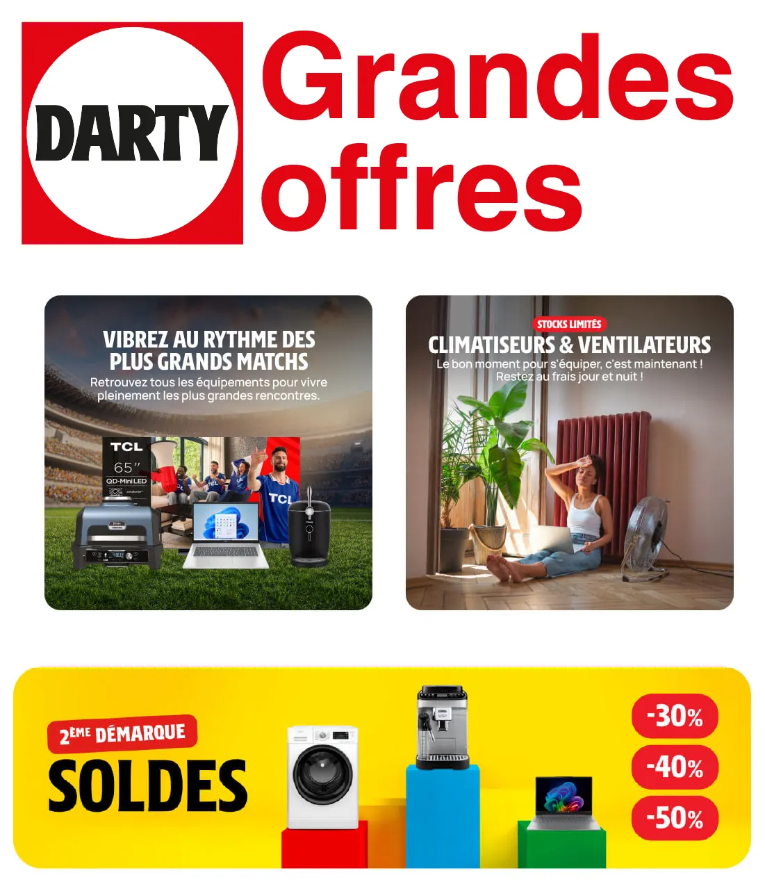 Darty Catalogue du 8 juillet au 22 juillet 2026 - Catalogue page 1